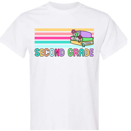 Second Grade Line Tee
