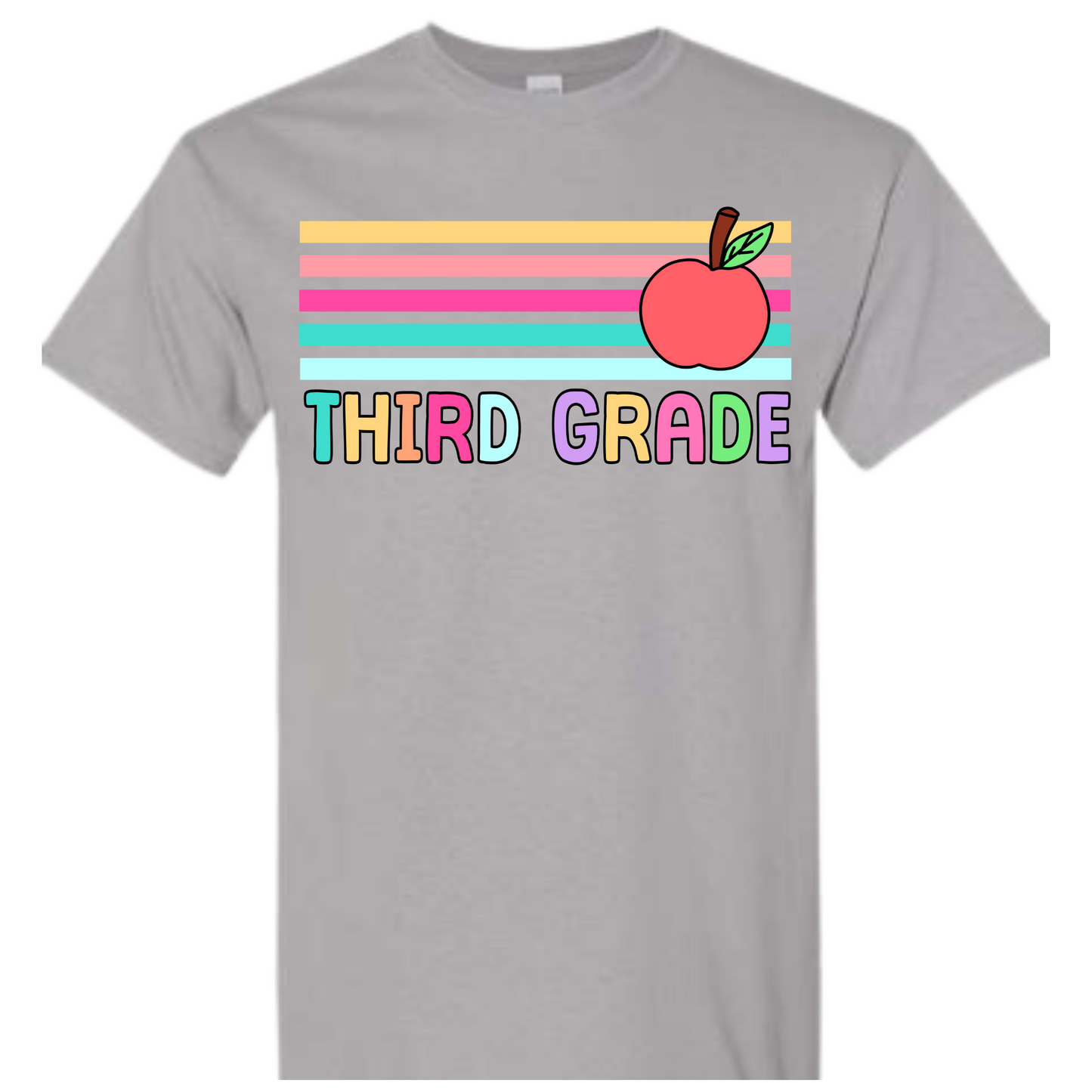 Third Grade Line Tee