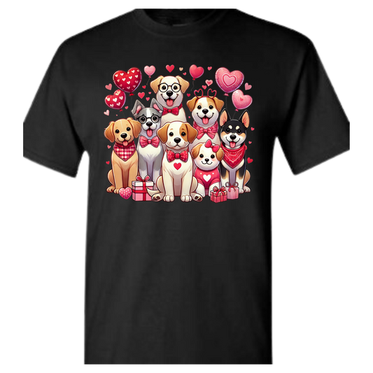 Valentine Pup Tshirt