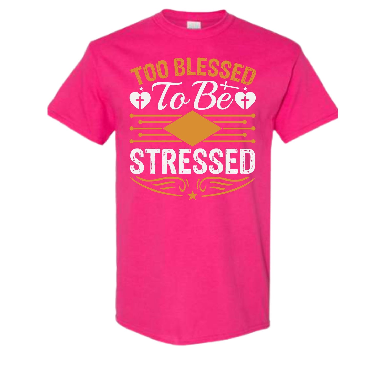 Too Blessed To Be Stressed Tee