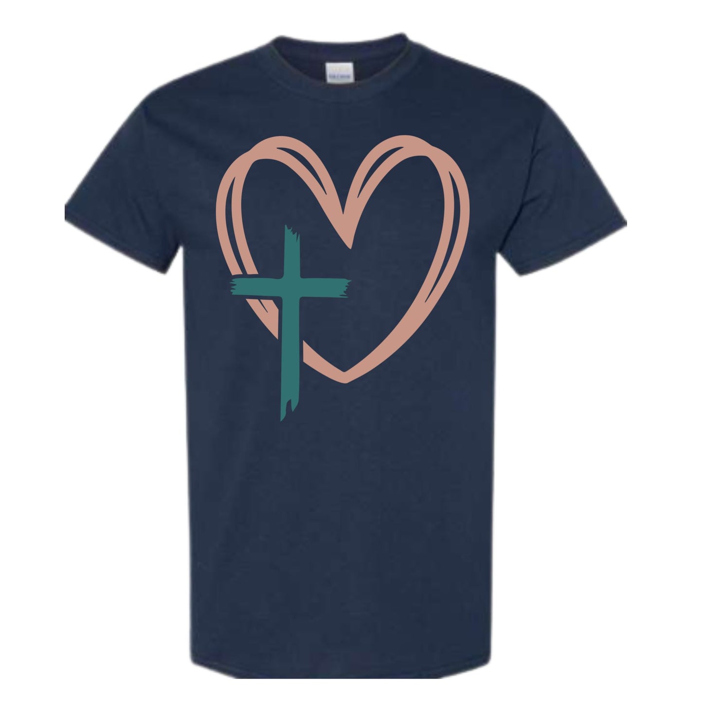 Heart Cross Tee