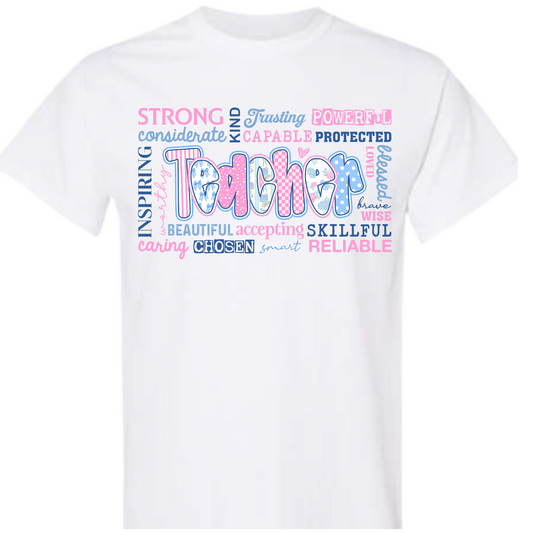 Teacher Inspirational Tee