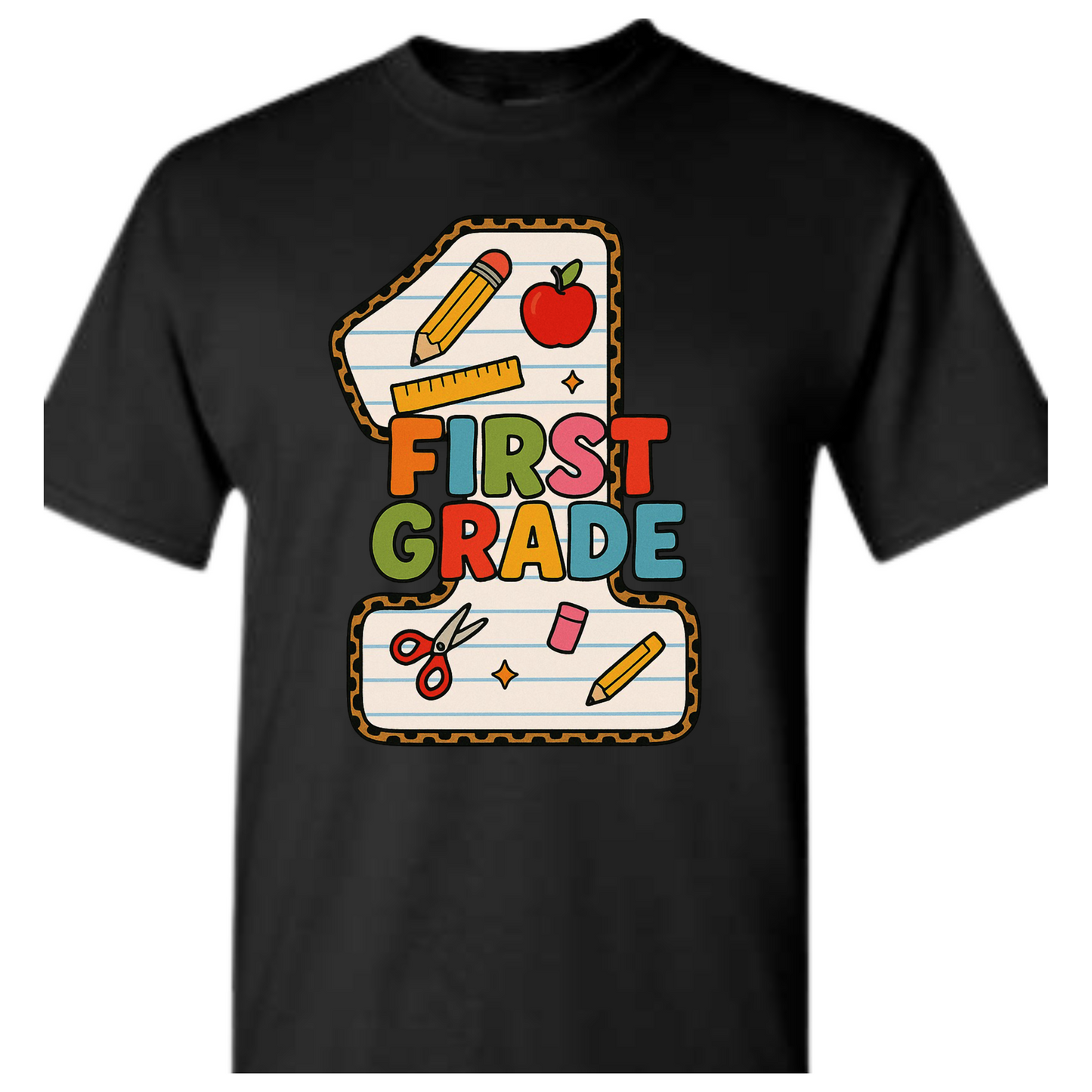 First Grade Number Tee
