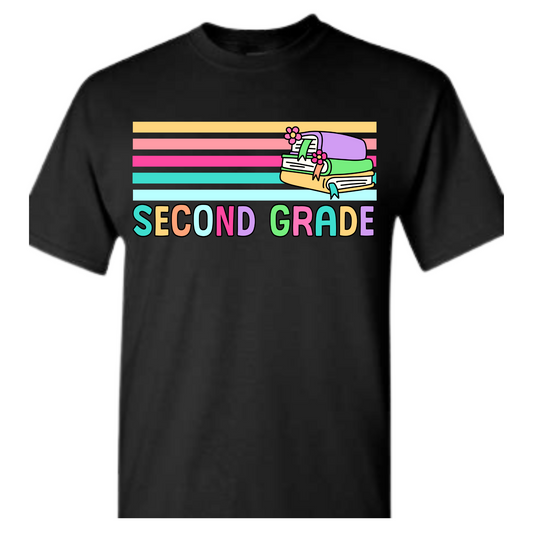 Second Grade Line Tee