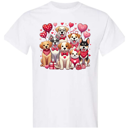 Valentine Pup Tshirt
