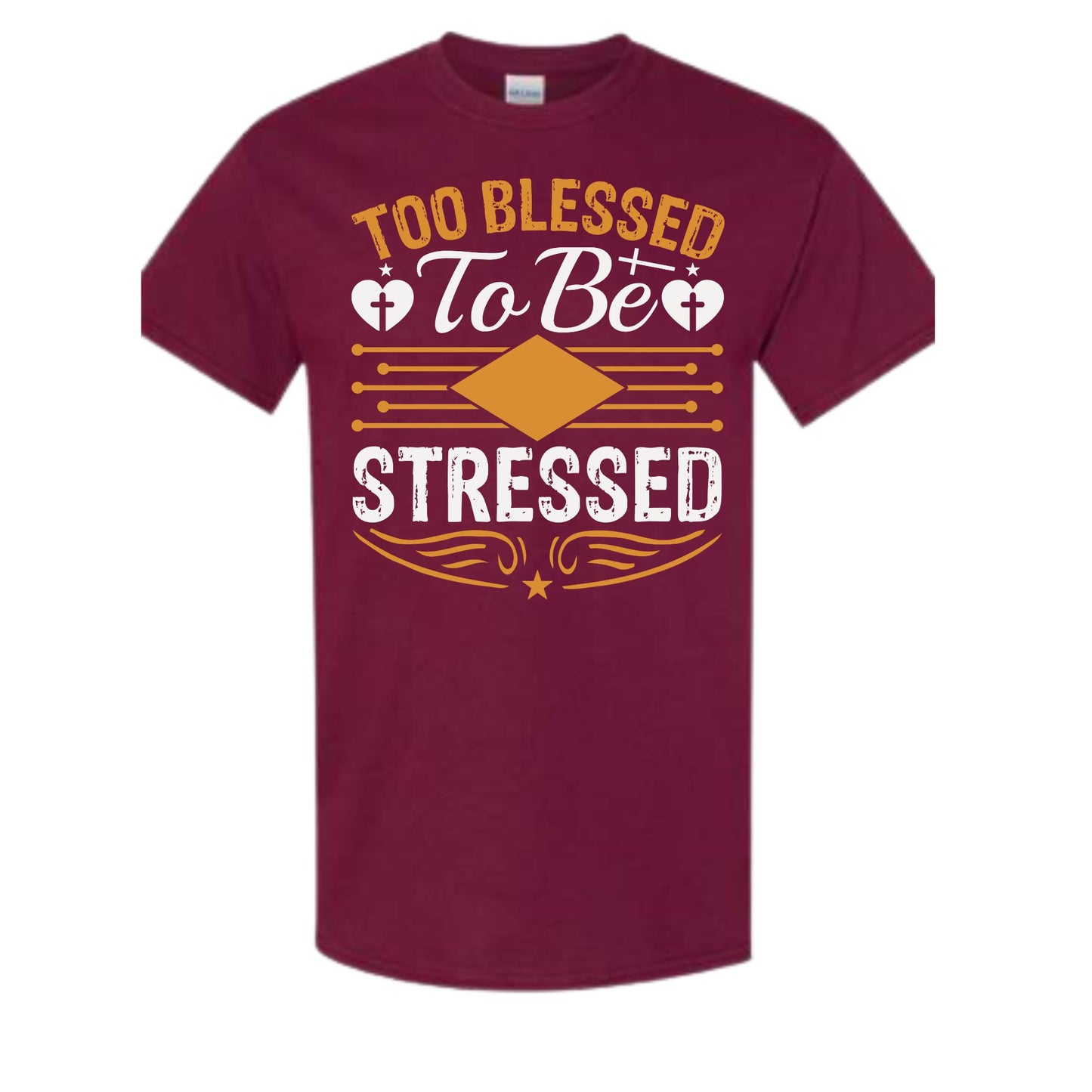 Too Blessed To Be Stressed Tee