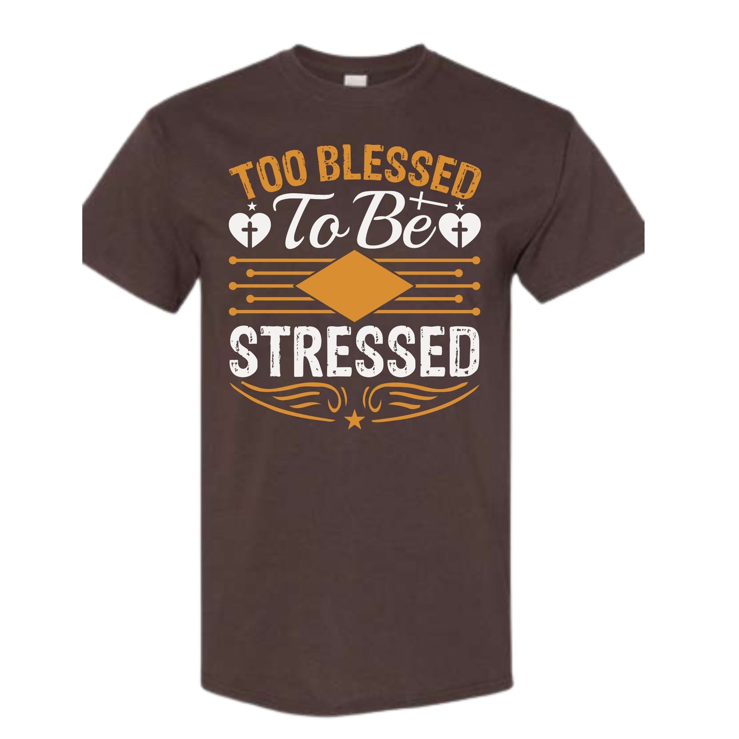 Too Blessed To Be Stressed Tee