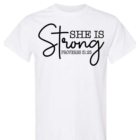 She Is Strong Tee