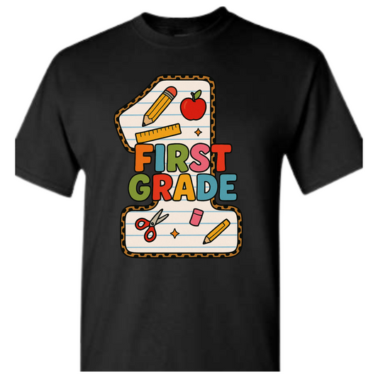 First Grade Number Tee